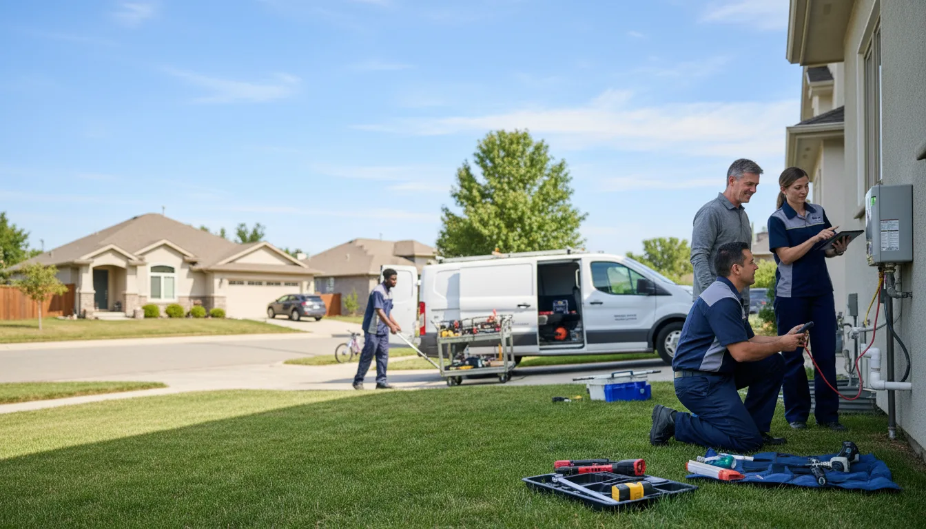 Tankless water heater service in Mcallen, TX